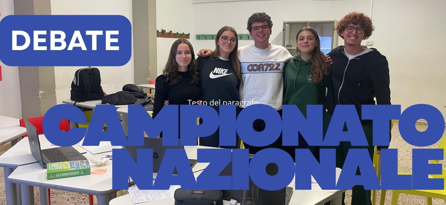 CAMPIONATI NAZIONALI DI DEBATE