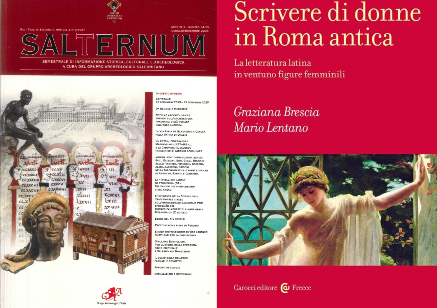 Studiando le donne dell'antica Roma