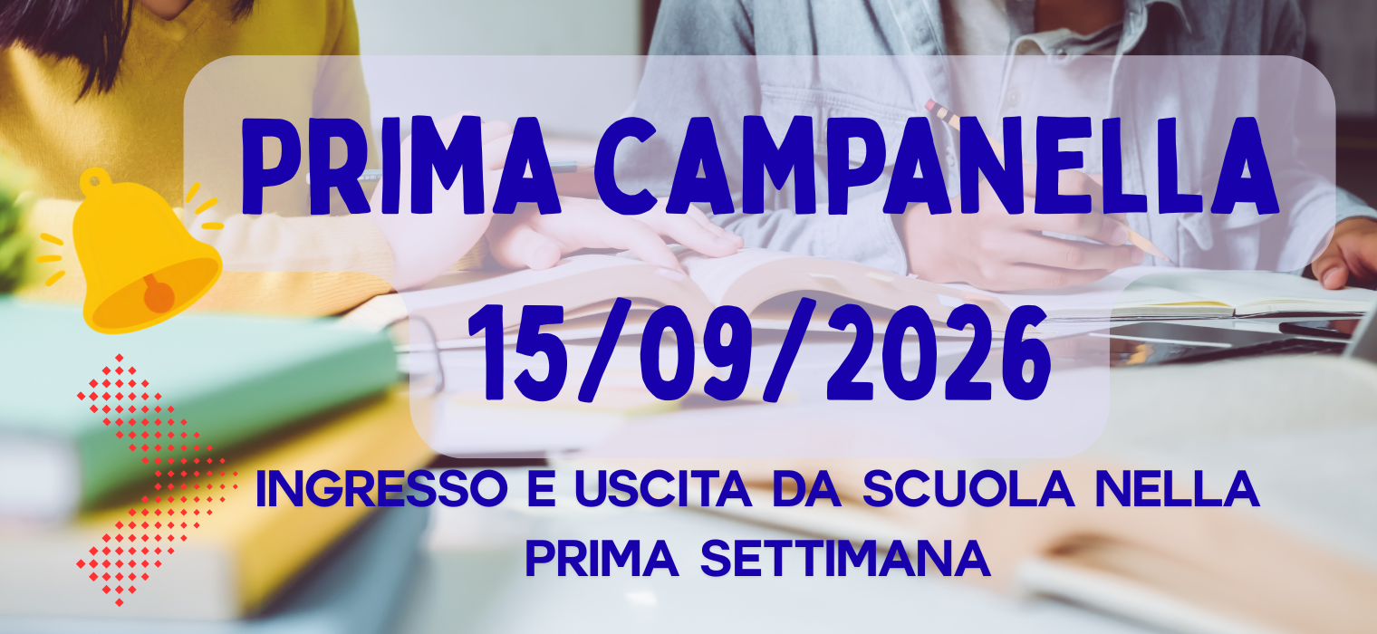 COMUNICAZIONE ORARIO PRIMA SETTIMANA